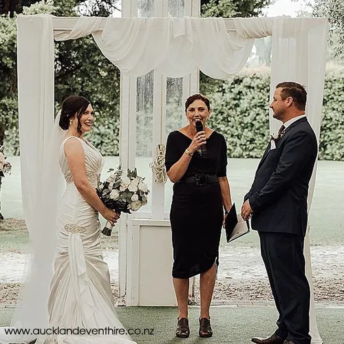 Ivory white fabric - used with Arch