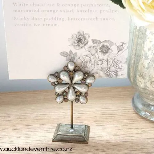 Jewelled Card/Table Number Holder