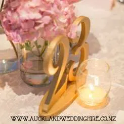 Gold Table Numbers
