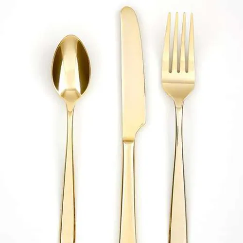Gold Cutlery (set of 6)