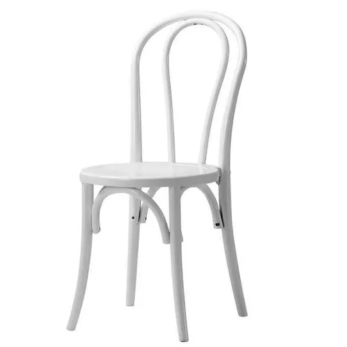 White Bentwood Chair