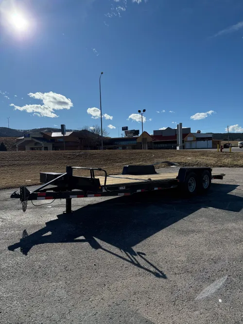 21 Ft. Tilt Bed Utility Trailer