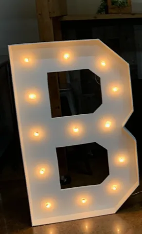 B Marquee Letter - 4 ft