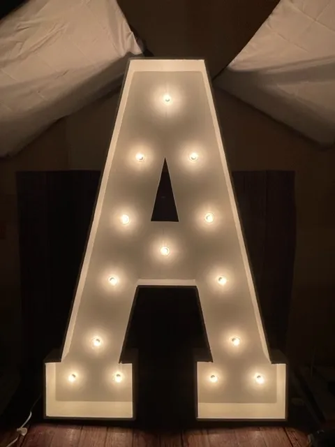 A Marquee Letter - 4 ft