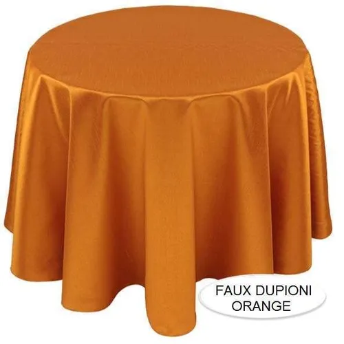 LN05S Orange :: Faux Dupioni