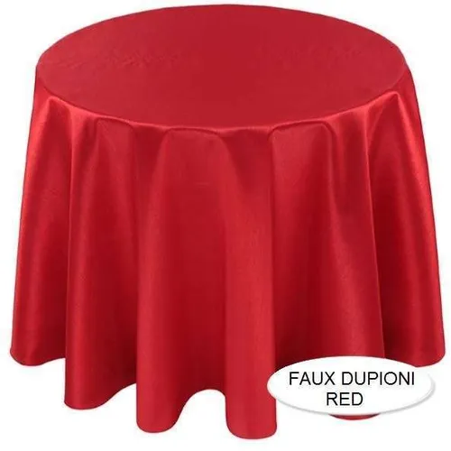 LN05S Red :: Faux Dupioni
