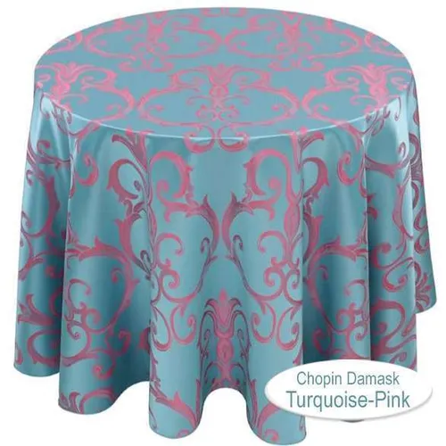 LN24S Turqyoise Pink :: Chopin Damask