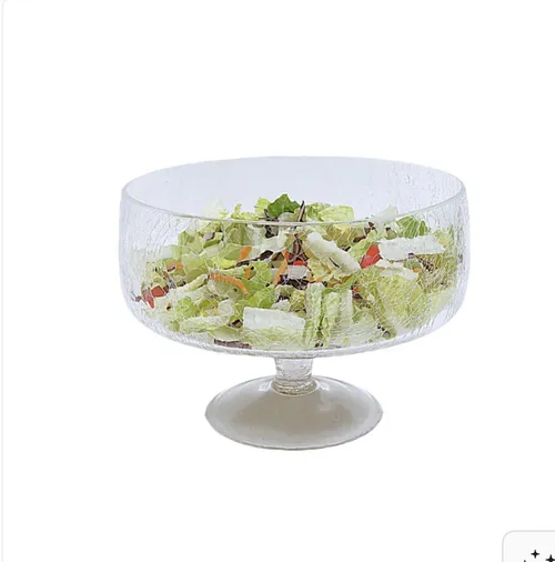 SRV76 :: Short Stemmed Salad Bowl 9.4