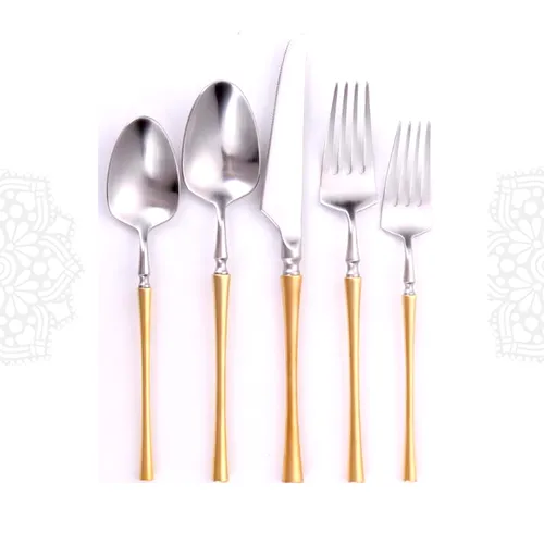 FW07 :: VINTAGE Gold & Silver Flatware