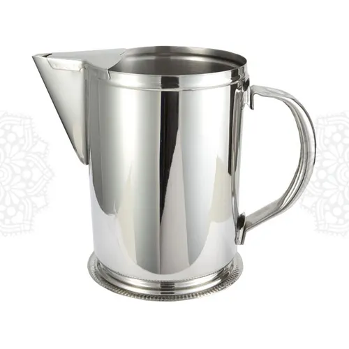 EQ21 :: Stainless Steel 64 oz. Water Pitcher with Ice Guard 