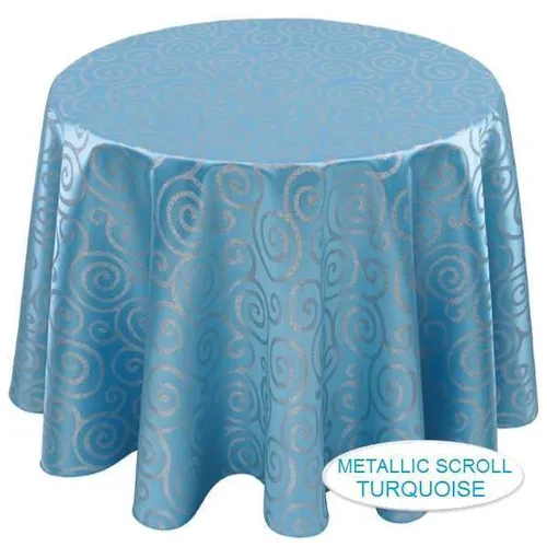 LN20S Turquoise :: Metallic Scroll