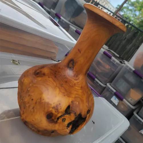 WD70 :: Rustic Wooden Bud Vase 10