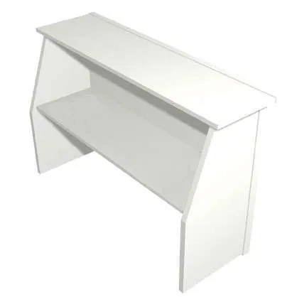 DC40 :: White Portable Bar 4' 