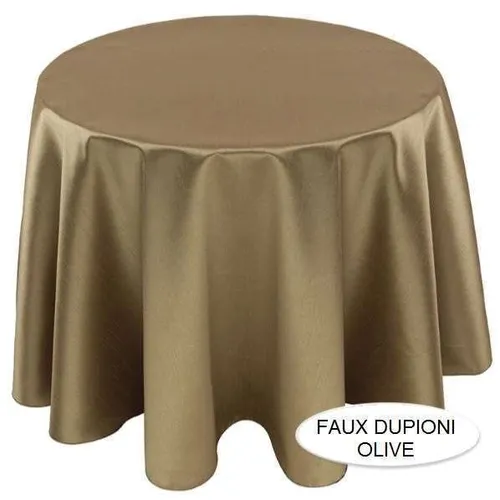 LN05S Olive :: Faux Dupioni