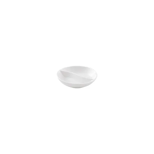 SP63 :: White Round Divided Dish 3