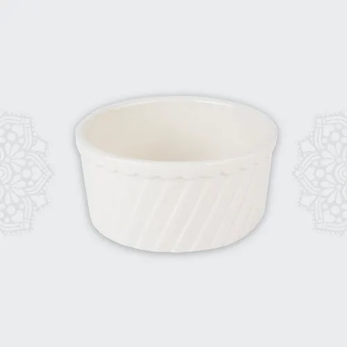 DY12 :: Dairy Crock Fluted  (12oz) 