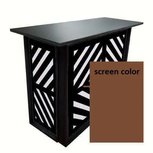 DC20B :: Brown Lucite Screen Bar 