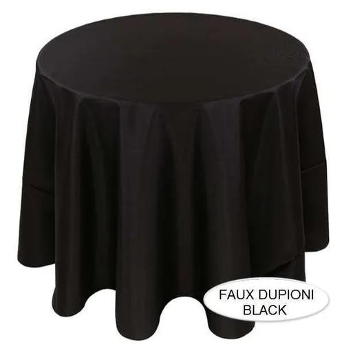 LN05S Black :: Faux Dupioni