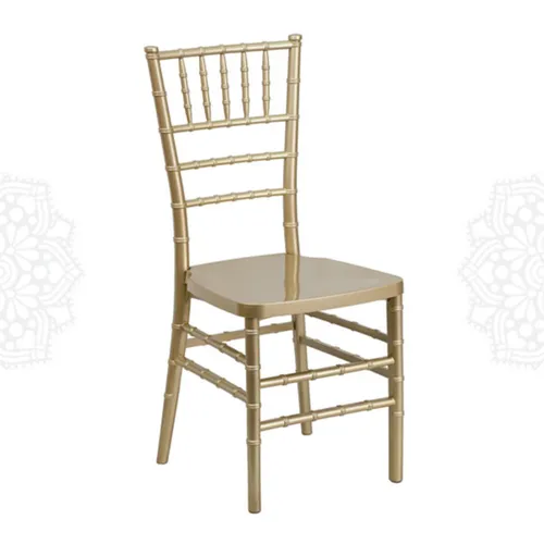 CH23 :: Gold Ballroom Chair 