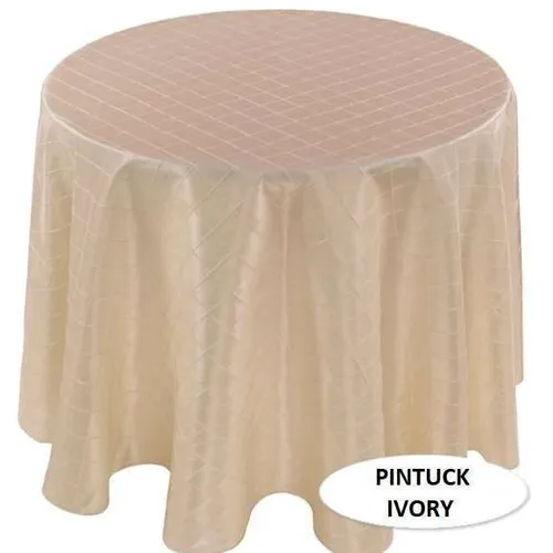 LN14S Ivory :: Pintuck Taffeta