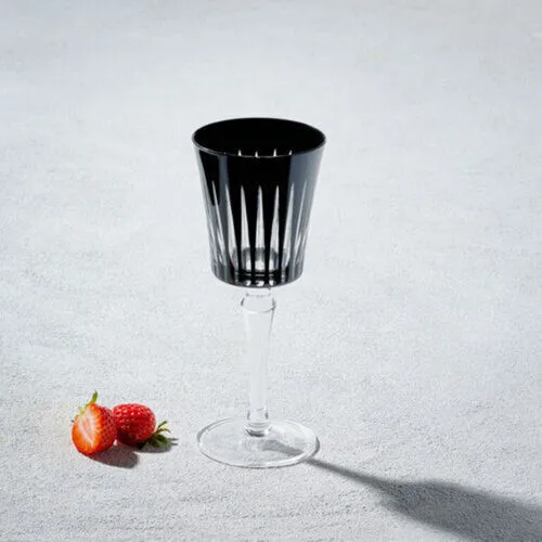 G369 :: Timeless Black Wine Glass 