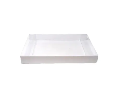 SRV62 :: Acrylic Tray with Two White Sides