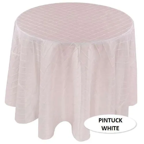 LN14S White :: Pintuck Taffeta