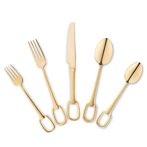 FW19 :: VENICE Mirror Full Gold Flatware