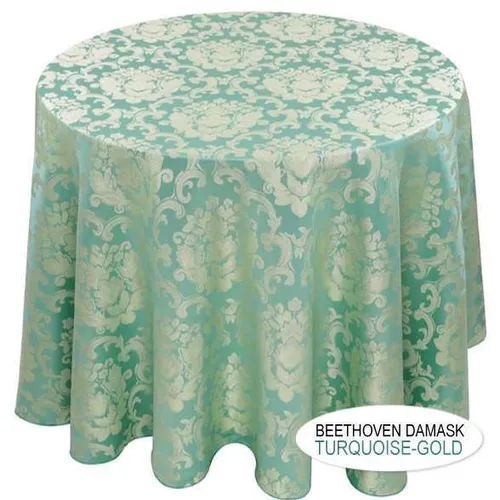 LN25S Turqyoise Gold :: Beethoven Damask