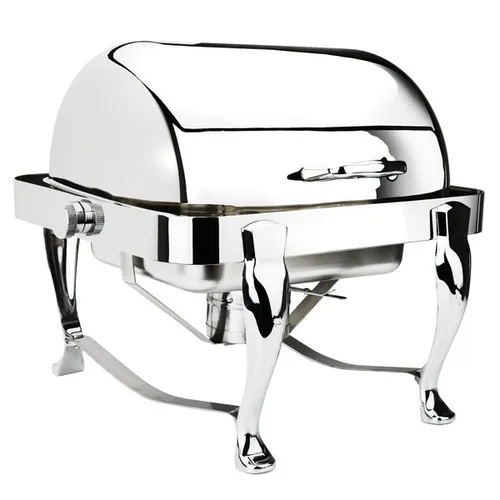EQ76 :: Half Size 4 Qt Roll Top Chafer