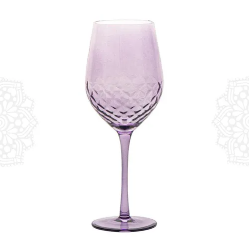 G280 :: Hammered Diamond Purple, Wine Glass
