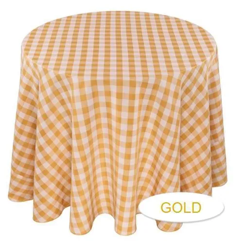 LN35S Gold & White :: Checkered Check