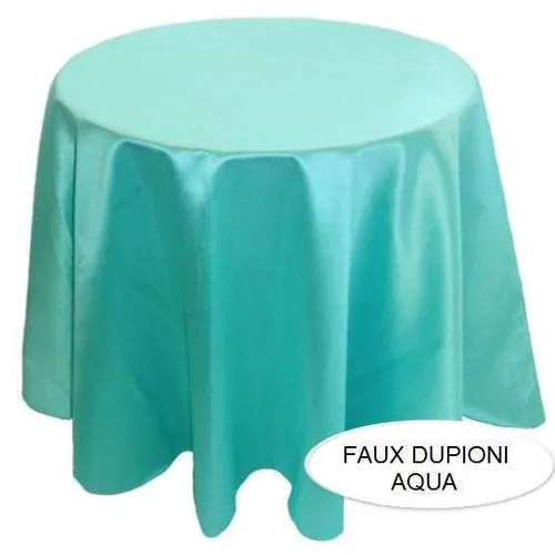 LN05S Aqua :: Faux Dupioni