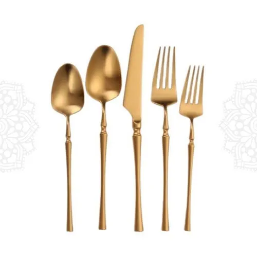  FW13 :: VINTAGE Gold Flatware