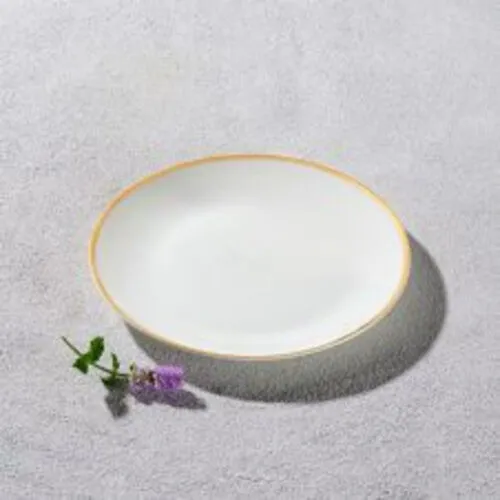 RD120 Gold Rim Salad Plate 8inch