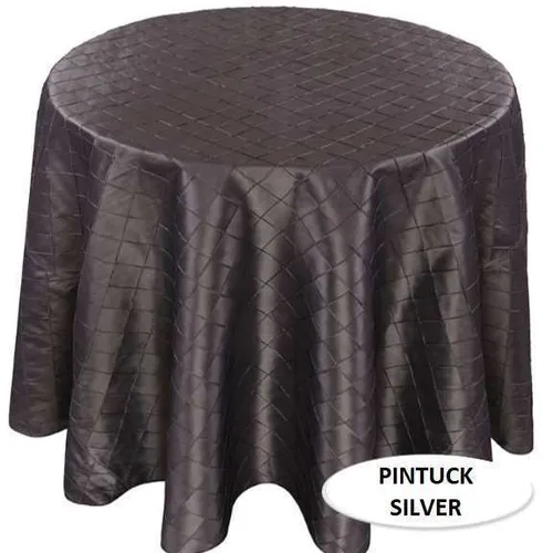 LN14S Silver :: Pintuck Taffeta