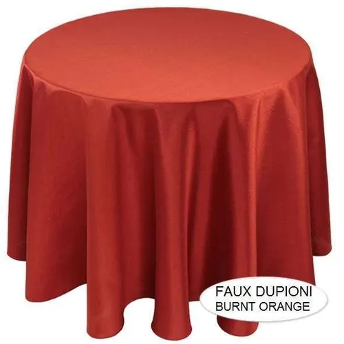 LN05S Burnt Orange :: Faux Dupioni