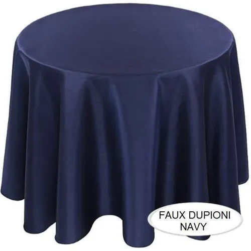 LN05S Navy :: Faux Dupioni