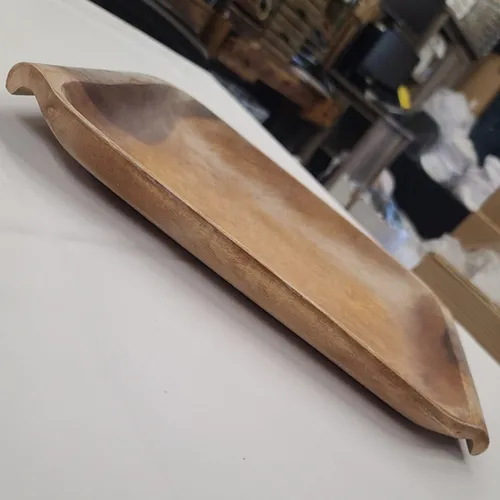 WD40 :: Wooden Tray with Scroll Handles 13