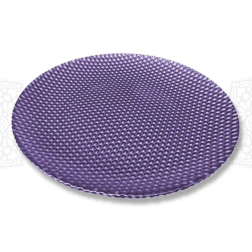 CHRG32 ::  Hammered Diamond Purple Charger 13