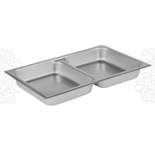EQ67 :: Full Size Divided Hotel Pans, 2.5