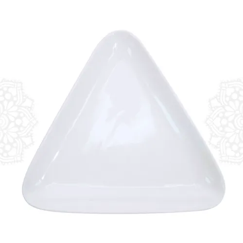 TRI01 :: Rimmed Triangle Plate 11