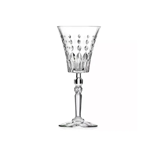 G357 :: Crystal Diamond Water Goblet