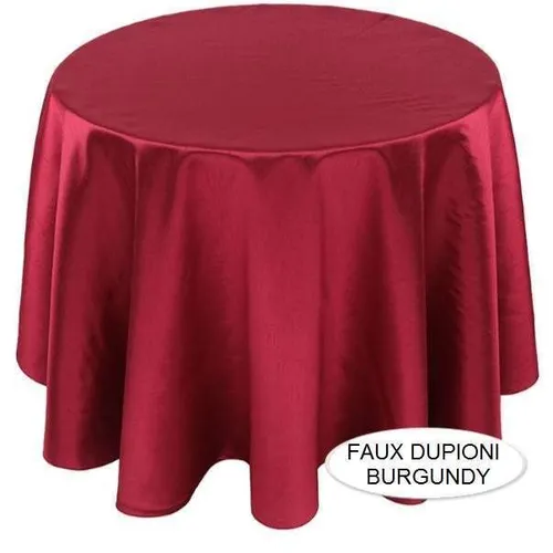 LN05S Burgundy :: Faux Dupioni