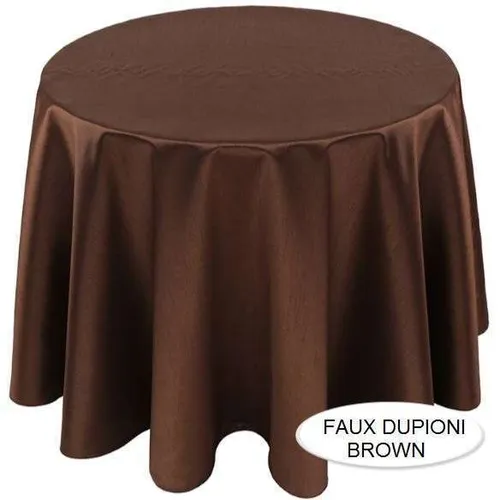 LN05S Brown :: Faux Dupioni