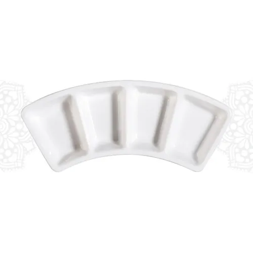 SEC03 :: Arched 4 Section Serving Dish