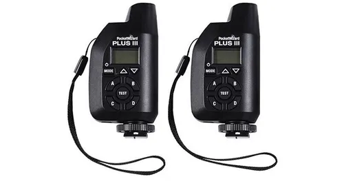 Pocket Wizard Plus II Transceiver Set (2 Units, 4 Adaptors)