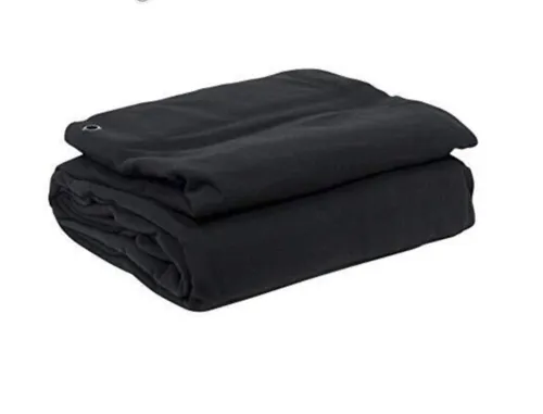 20' x 14' External Use Black Drape