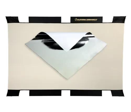 Sun-bouncer big reflector Screen - Silver / Neutral white