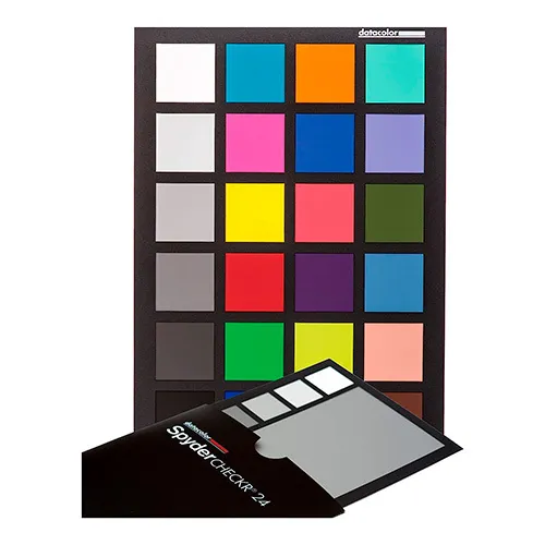 Color Chart Datacolor SpyderCHECKR 24
